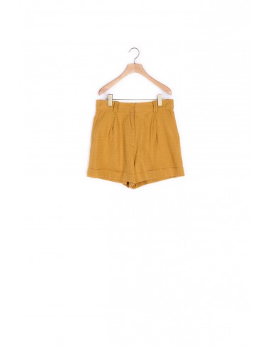 Short à plis cassés pas cher