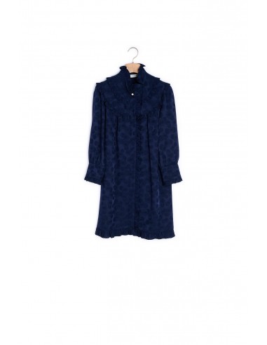 Robe courte en jacquard marguerites sur le site 