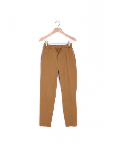 Pantalon à la ceinture élastique en stock